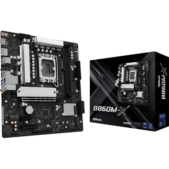 Placa Mãe Asrock B860M-X LGA 1851 DDR5