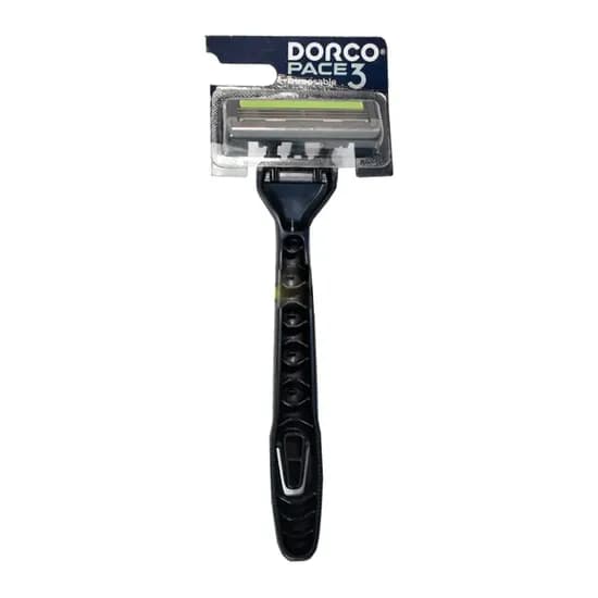 Aparelho para Barbear Descartavel Dorco Pace 3 Fit Portable 3 Lâminas X1 Unidade