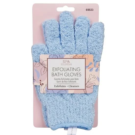 Luva Cala Esfoliante para Banho Baby Blue