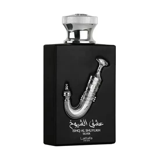 Perfume Lattafa Ishk Al Shuyukh Silver Edp (U) - 20ML(Atacado)