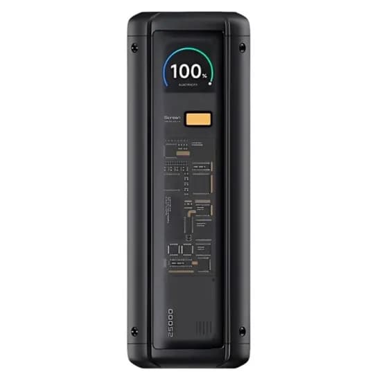 Carregador Portátil Xiaomi WPB3333MI 25000MAH 212W USB-A + USB-C - Preto