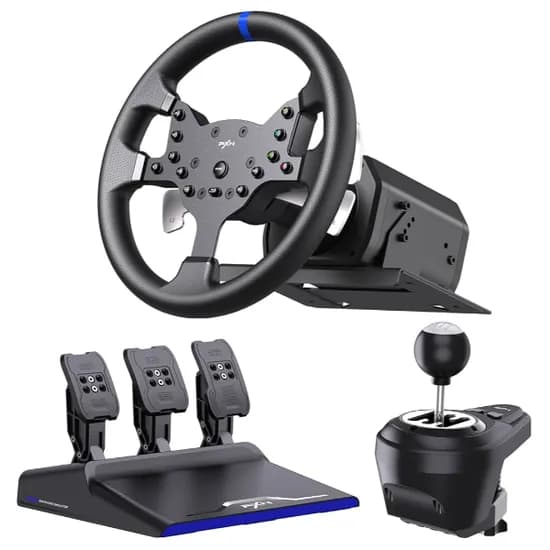 Game PXN V99 Volante com Pedal e Câmbio para PS4, PC, Xbox