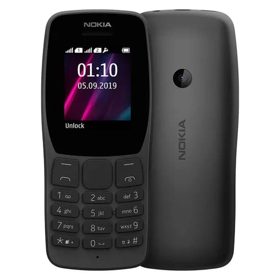 Celular Nokia 110 - 1.8" - Dual-Sim - Preto