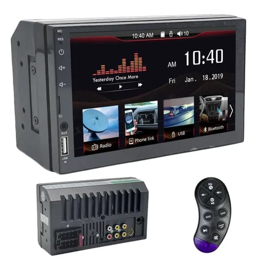 Radio Car Ecopower EP-8764- BT/USB - 7"