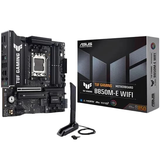 Placa-Mãe Asus Tuf Gaming B850M-e Wifi AM5 DDR5