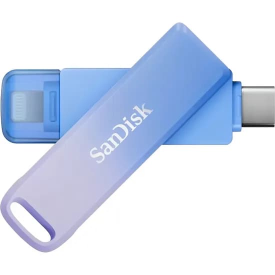 Pendrive Sandisk Creator Phone Drive (SDIXD0N-256G-GN6TP) 256 GB - Blue/Lilac Purple