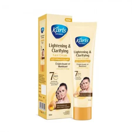 Creme Facial Karis Naturals Lightening & Clarifying 50ML