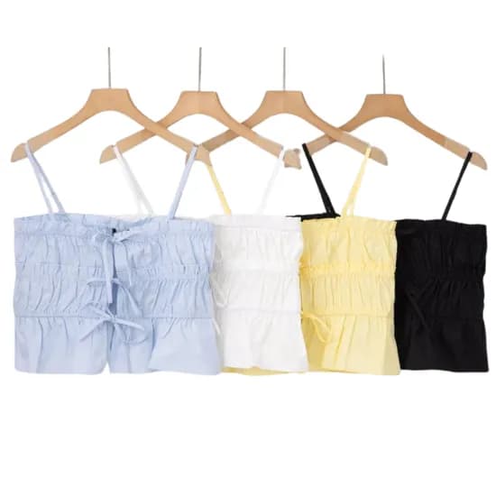 Blusa Plissada