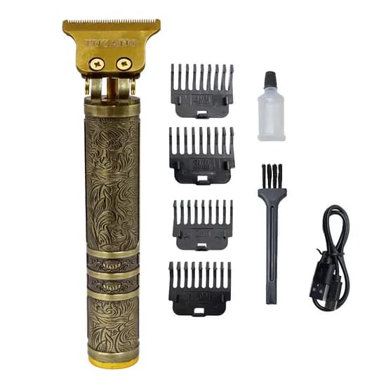 Maquina de Barbear - Cabelo VGR V-009 Gold