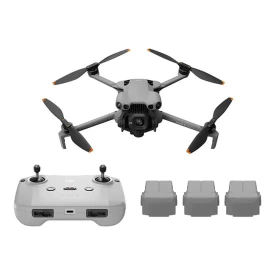 Drone Dji Mini 5 Pro FLY More Combo (Dji RC-N3) - 4K - com Controle - GPS - Cinza