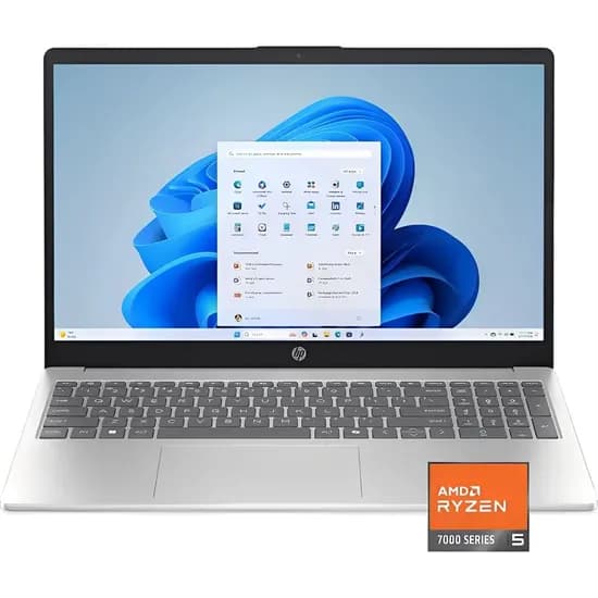 Notebook HP 15-FC0146DX AMD Ryzen 5-7520U 15.6" Touch 8GB de Ram/ 512GB - Silver