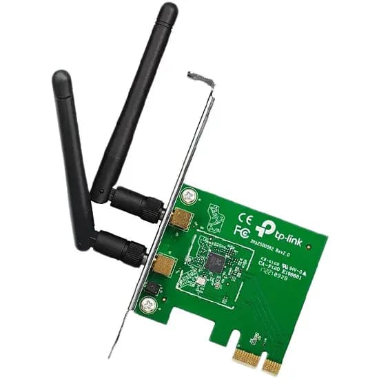 Placa de Rede TP-Link TL-WN881ND de 300 MBPS Em 2.4GHZ