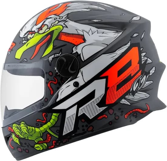 Tork Casco R8 Rocket Chicken Gris