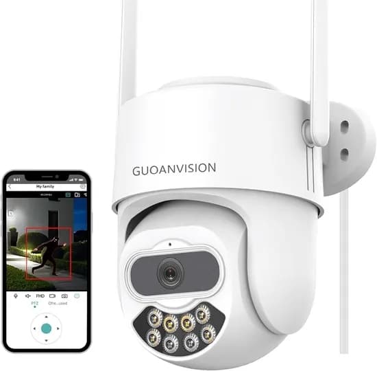 Camera de Segurança Inteligente Smart IP Wifi P7-300W c/2ANT Icsee