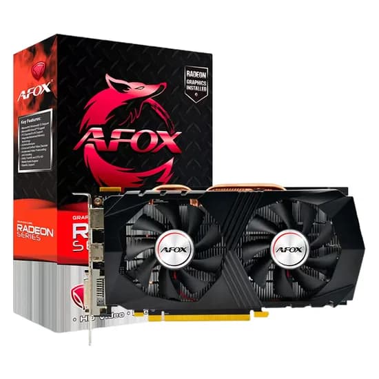 Placa de Vídeo Afox R9-370 4GB DDR5 AFR9370-4096D5H4