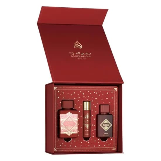 Lattafa Bade'e Al Oud Sublime Kit 100ML+12ML+Hair