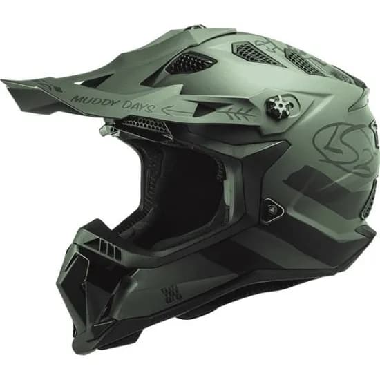 Capacete para Motocross LS2 MX-470 Subverter Cargo Green