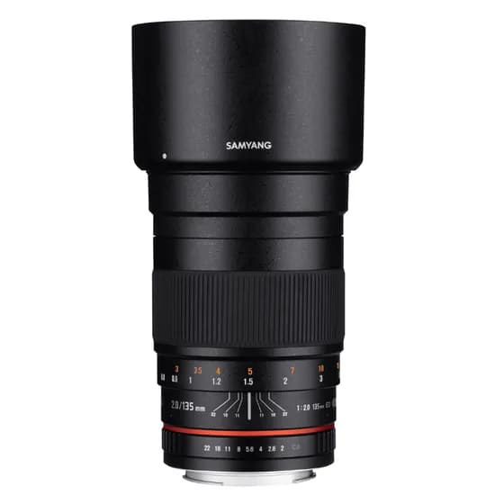 Lente Samyang Sony MF DSLR 135MM F/2.0 Ed Umc