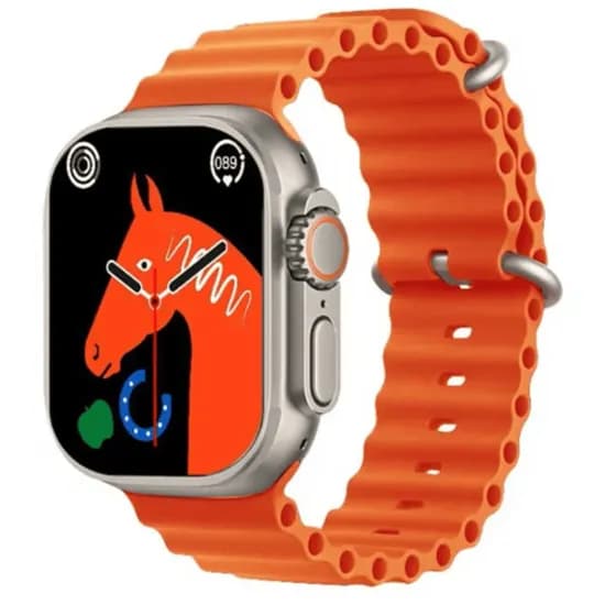 Relogio Smartwatch T900 Ultra 2 / 49MM / com Bluetooth - Laranja