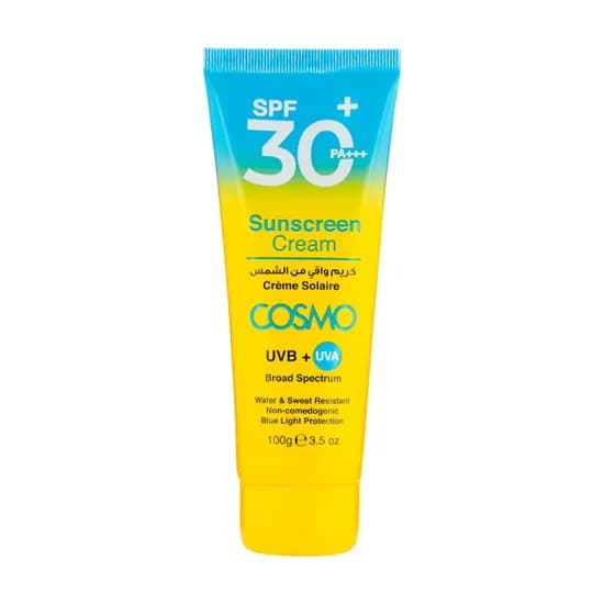 Crema Protector Solar Cosmo Sunscreen SPF 30+ 100G