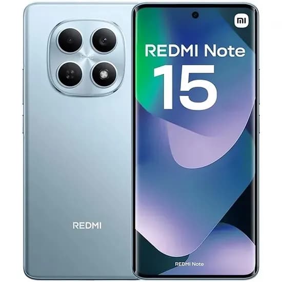 Celular Xiaomi Redmi Note 15 Dual Sim 128GB/6GB Ram de 6.77″ 108MP/20MP – Glacier Blue (Global)