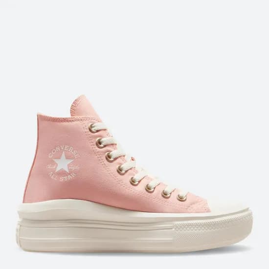 Calzado Converse Move Hi Soft Peach White Egret