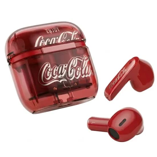 Fone de Ouvido Coca Cola T365 Bluetooth - Red