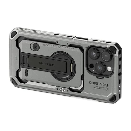 Tilta Khronos iPhone 16 Pro Case (Cinza Espacial)
