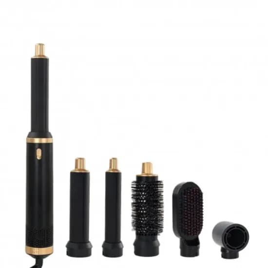 Modelador de Cachos Tucano TC-S51 / 5 Em 1 / 1200W / 110-120V ~ 50/ 60HZ - Preto/ Dourado