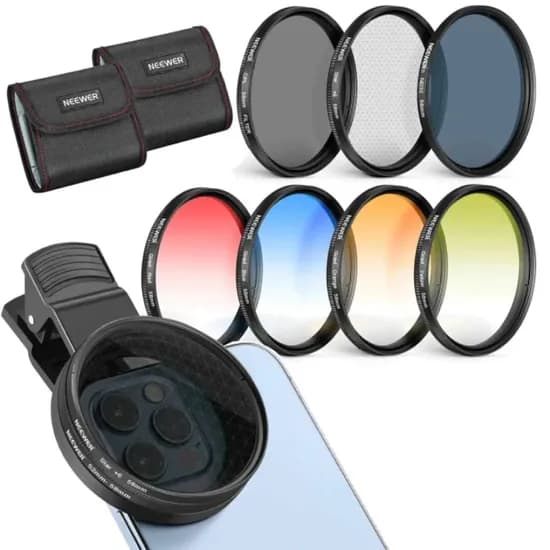 Kit Filtros Neewer 58MM para Celular