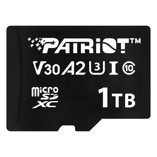 Cartão de Memória Micro SD Patriot VX Series 1TB 90MBS - PSF1TBVX32MCX