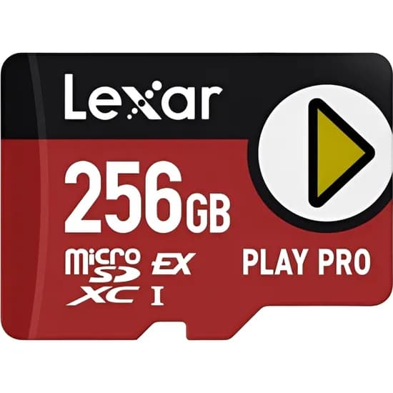 Memória Micro SD Express Lexar Play Pro 900-600MB/s para Nintendo Switch 2 256 GB (LMSXPS0256G-BNNNG)