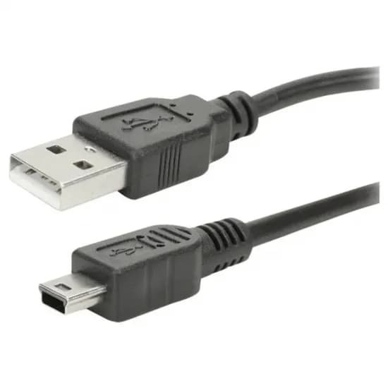 Cabo USB A Mini USB V3 Preto