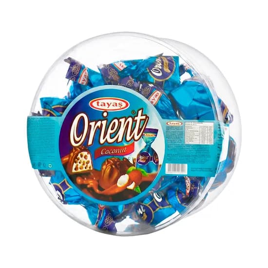 Bombones Tayas Orient PVC Sabor Coco - 250G