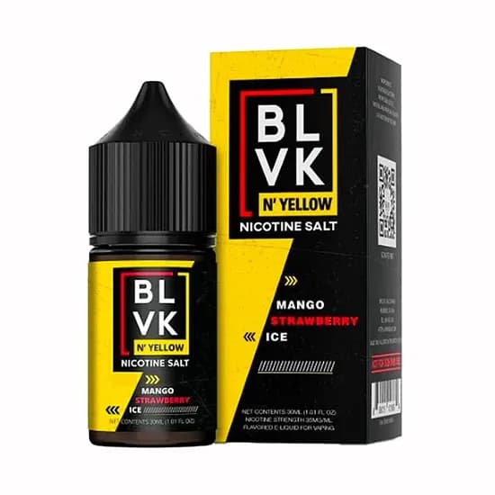 BLVK Salt Yellow Mango Strawberry Ice 30ML 50MG
