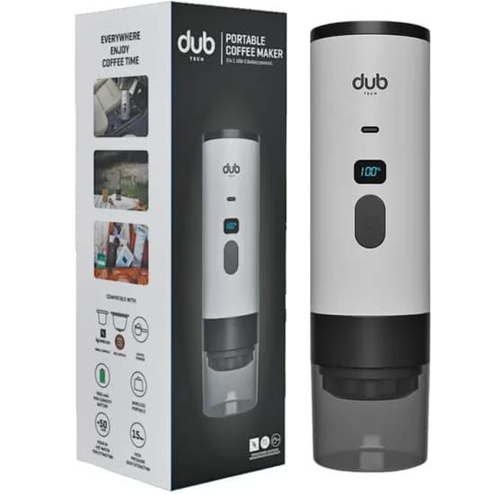 Cafeteira Portátil Dub DBCM 3 Em 1 USB-C - White