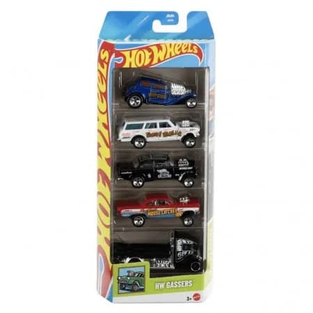 Car Hot Wheels 5 Pack WH Gassers JBJ84