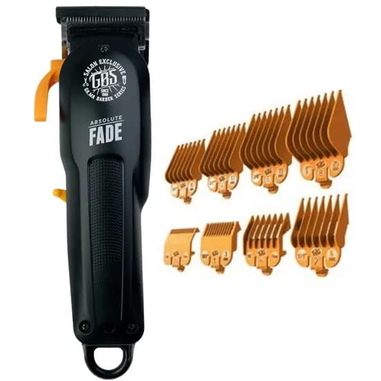 Cortador de Cabelo Gama GBS Absolute Fade 2V - Black