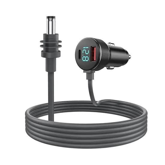 Cabo Veicular DC para Starlink Mini com Carregador Celular Usbc/USB 3M