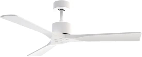 Ventilador de Teto Joog SV1 White Bivolt - Decorativo Silencioso com Controle