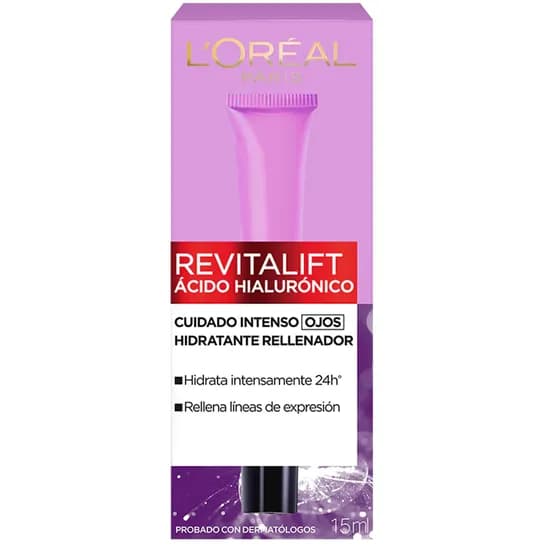 Sérum L’Oréal Revitalift Contorno de Olhos com Ácido Hialurônico 15ML