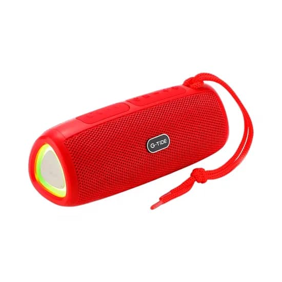 Caixa de Som G-Tide SH20 Bluetooth/Aux/USB Red