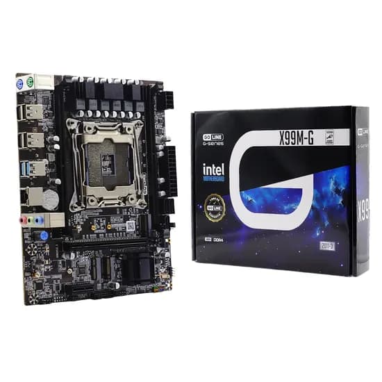 Placa Mãe Goline Socket LGA 2011-V3 Chipset X99 DDR4 Micro ATX