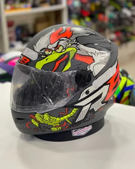 Tork Casco R8 Chicken 60 Cinza Gris
