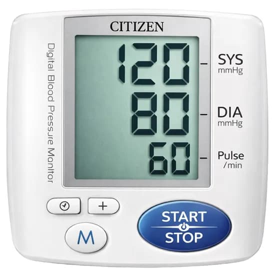 Medidor de Pressão Citizen Blood Preassure CH-617 - para Pulso - Branco