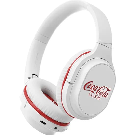 Fone de Ouvido Coca Cola T18 Bluetooth - White
