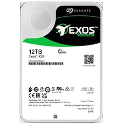HD Seagate 12TB Exos X24 Enterprise 3.5" SATA 3 7200RPM - ST12000NM002H (Garantia BR)