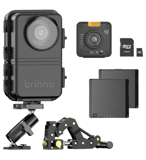Camera Time Lapse Brinno BCC5000 4K Wifi BTH Bateria Recarre