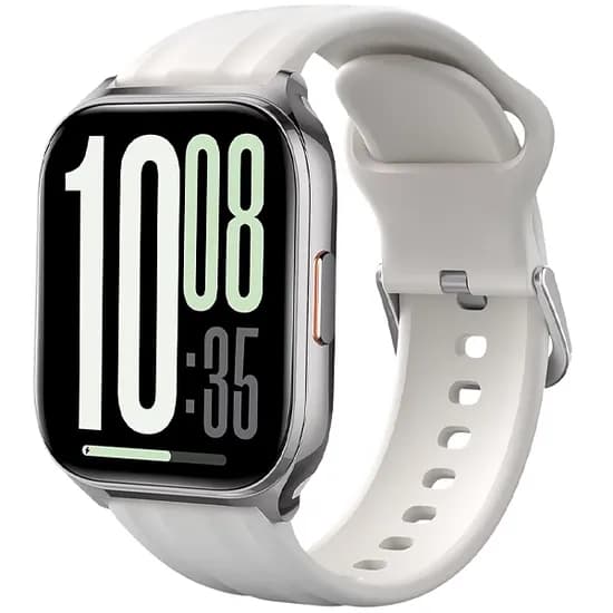 Relógio Haylou Watch 3 HCS02 com Bluetooth - Prata/Branco