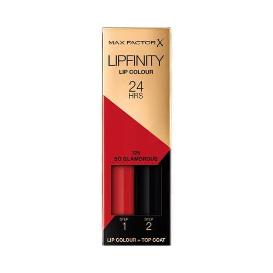 Set de Cosméticos Max Factor Lipfinity 24HS 125 So Glamorous 2 Piezas